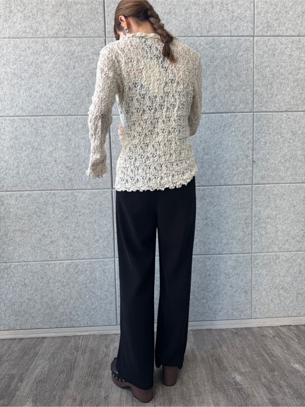 designer yukaさんの「CODE A｜easy－fit trousers」を使ったコーディネート