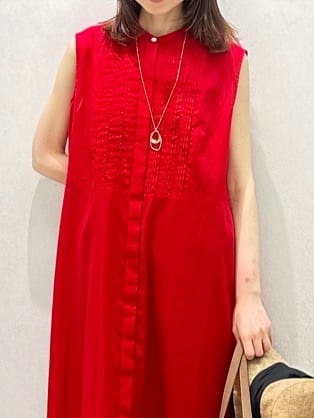 Miwaさんの「UNTITLED｜◆【シアー/前開き/夏ワンピ】コットンピンタックワンピース」を使ったコーディネート