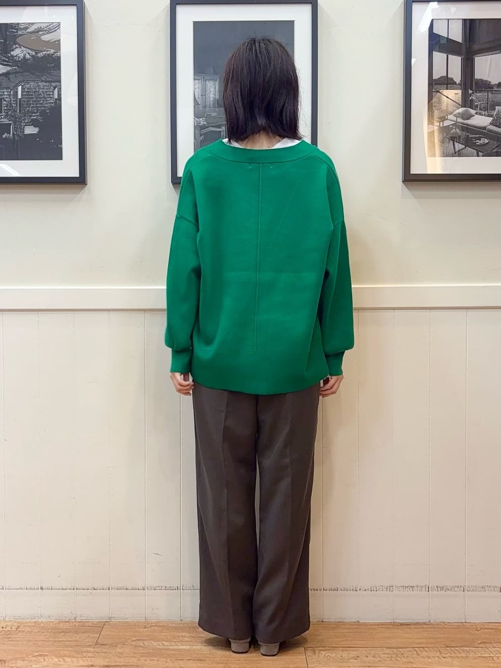えぬさんの「SHOO･LA･RUE｜裾フリルレイヤードトップス」を使ったコーディネート