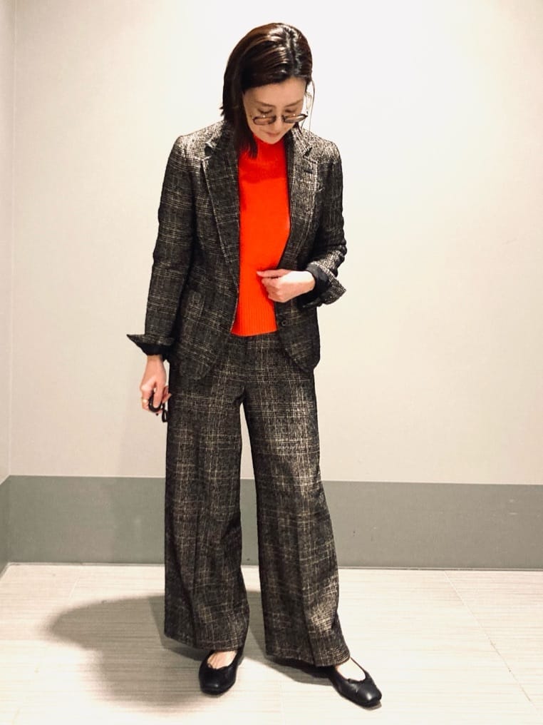 Furuさんの「DRESSTERIOR｜◆ループグレンチェックジャケット」を使ったコーディネート