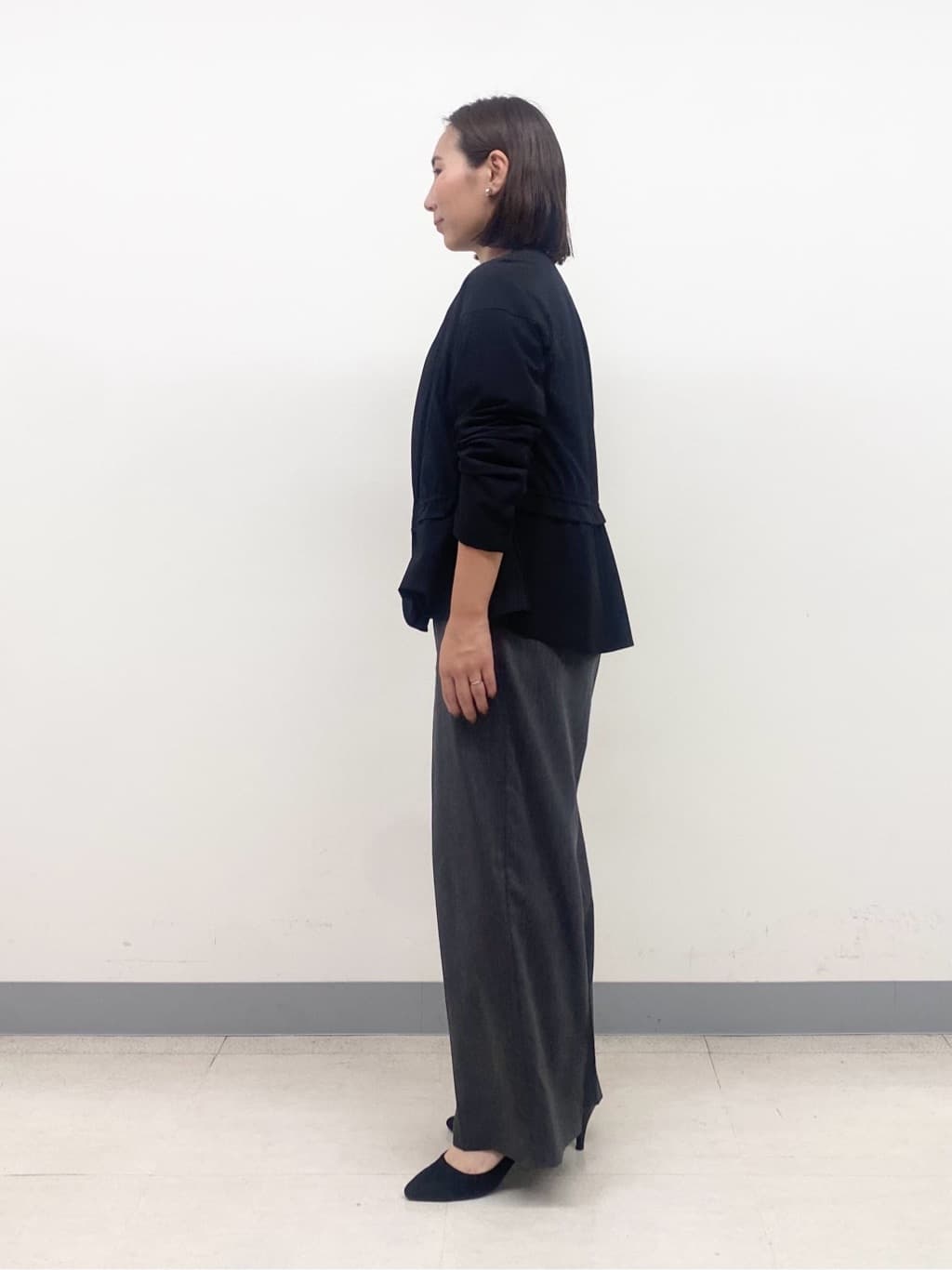 YUKARIさんの「INDIVI｜【洗える／選べる8色】トーンアップニット」を使ったコーディネート