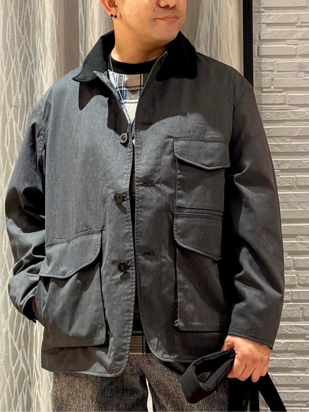 Pーyamaさんの「THE SHOP TK｜デッキブルゾン 【手洗い可/リラックスシルエット】」を使ったコーディネート