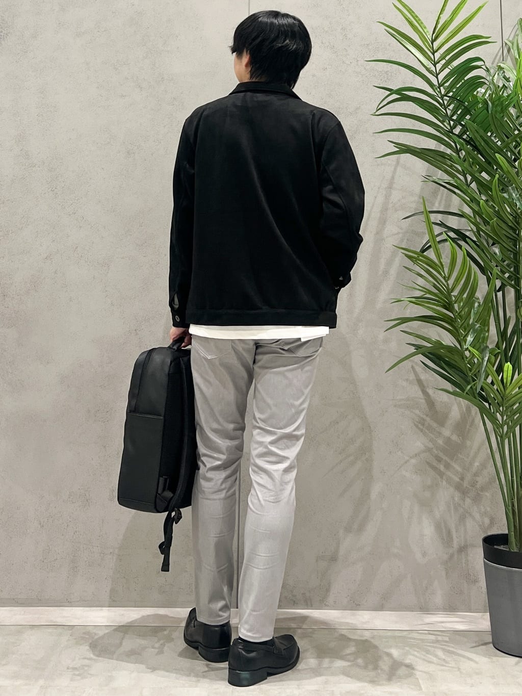 SHI-MAさんの「THE SHOP TK｜ジャケット長袖Tシャツ 【ON/OFF兼用】」を使ったコーディネート