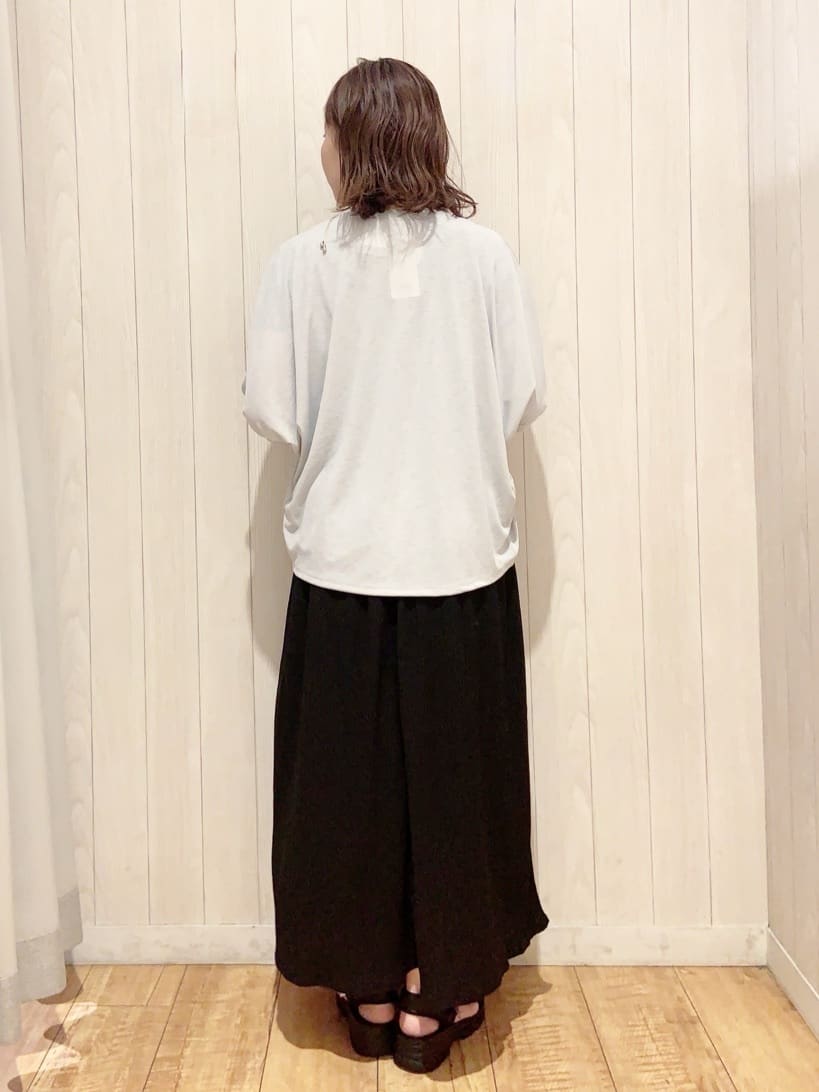 あいこさんの「SHOO･LA･RUE｜【UV/さらさらタッチ】女性らしさ漂う 5分袖ボレロカーディガン」を使ったコーディネート