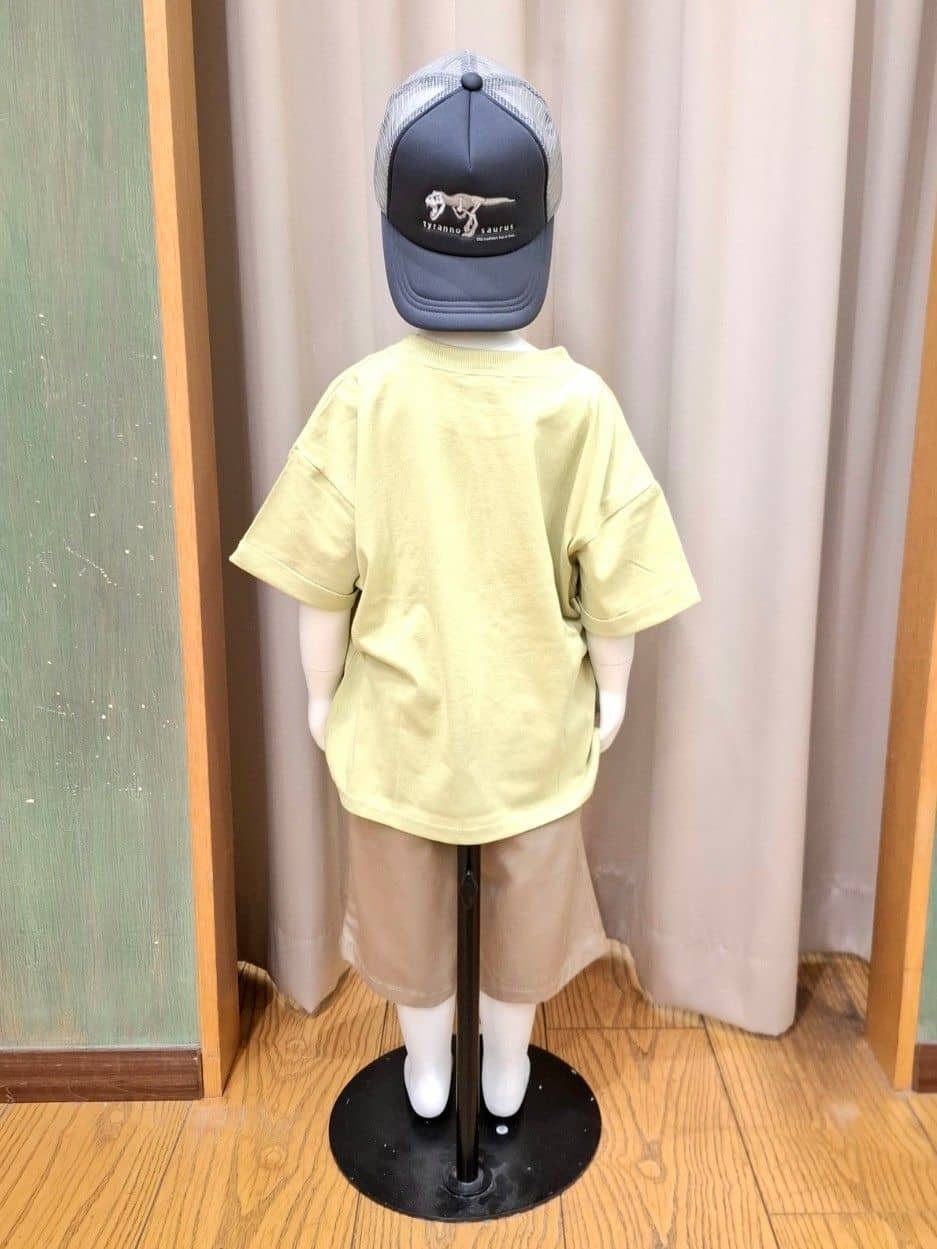 haruさんの「SHOO･LA･RUE｜【100-120cm】猛獣恐竜フォト図鑑Tシャツ」を使ったコーディネート