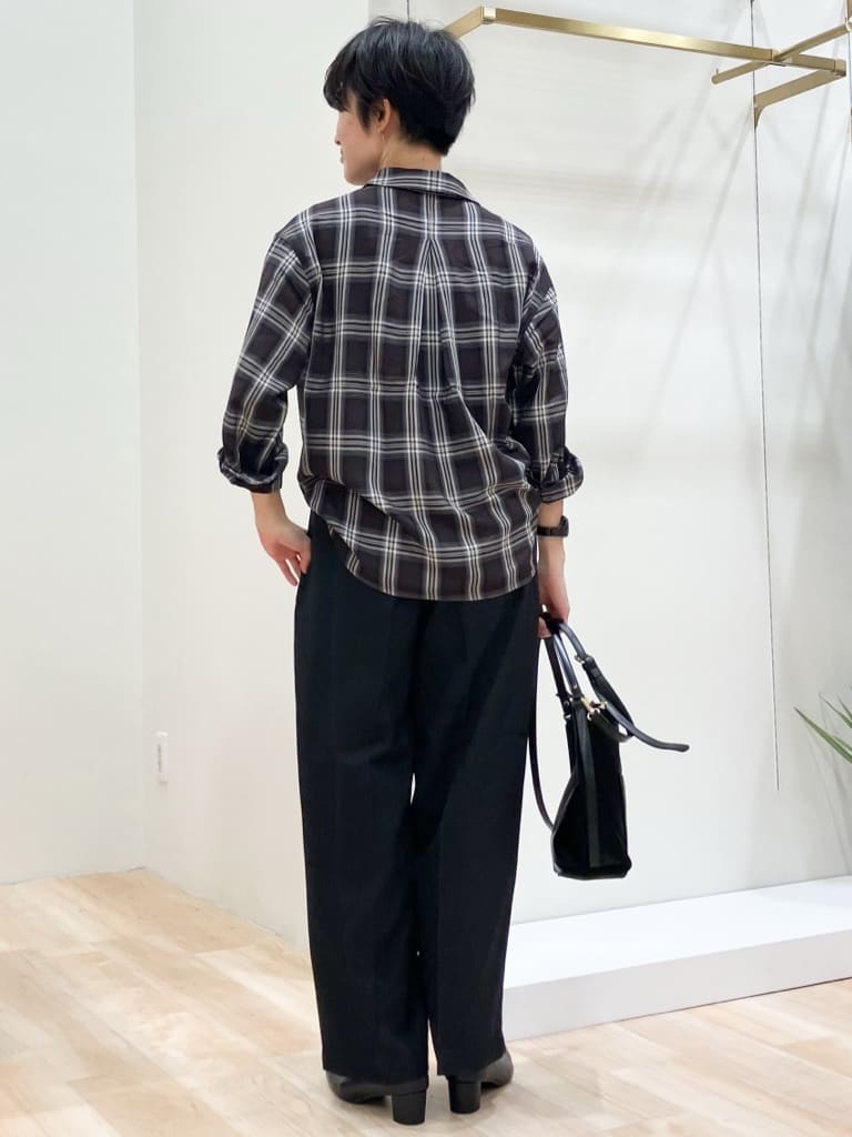 Keiさんの「grove｜【洗える】着回し優秀！フラップポケットワイドパンツ」を使ったコーディネート