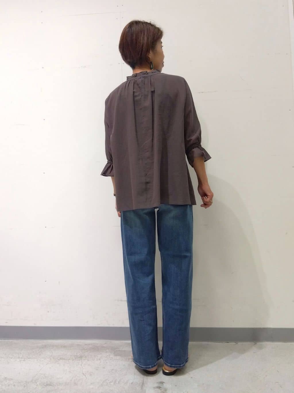 Kさんの「INDIVI｜【洗える/コットン】ピンタックシアーブラウス」を使ったコーディネート
