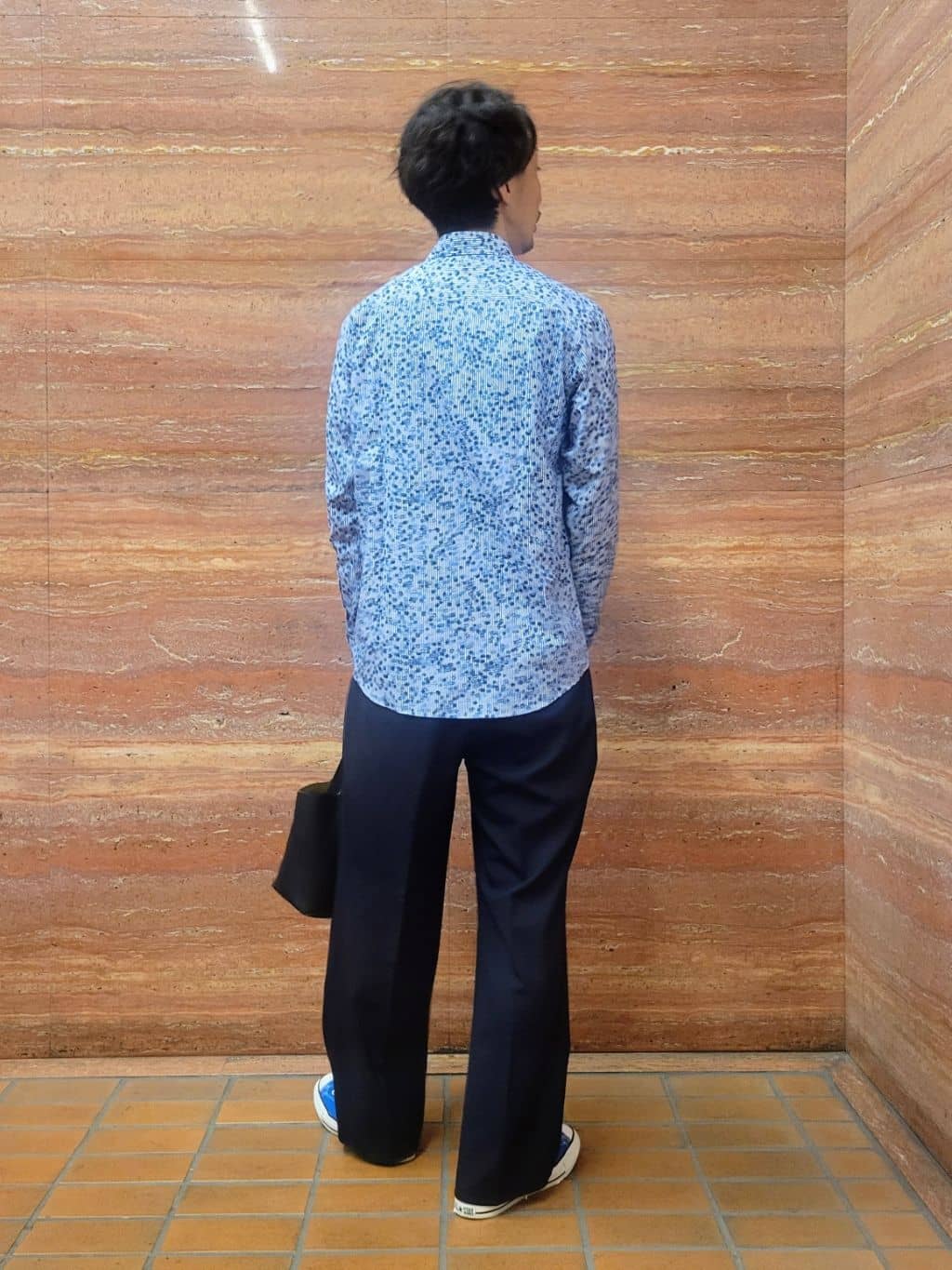 piroyaさんの「TAKEO KIKUCHI｜ストライプ小花 長袖シャツ」を使ったコーディネート