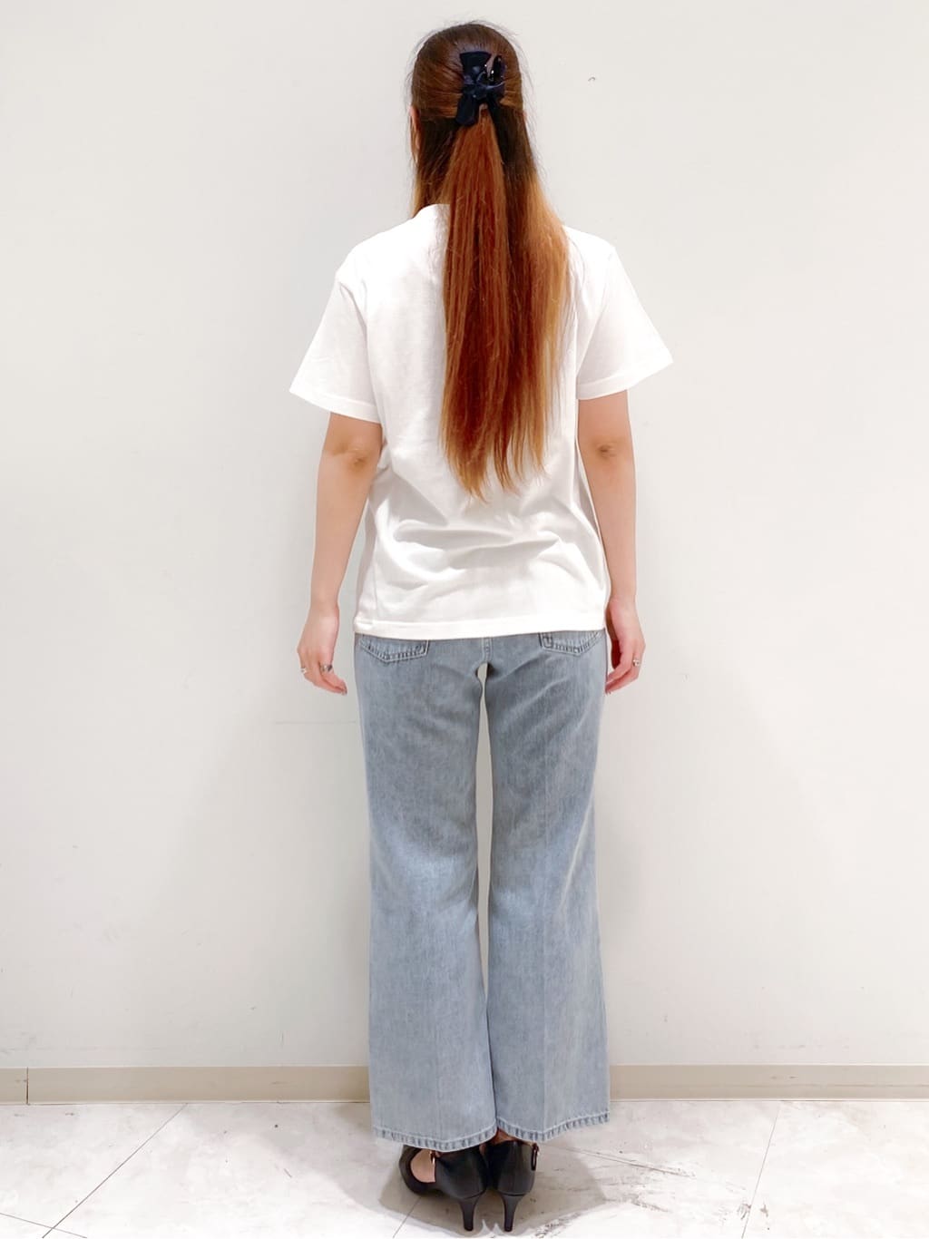 yurinaさんの「index｜麻調シアーダブルブレストテーラードジャケット【洗濯機洗い可】」を使ったコーディネート