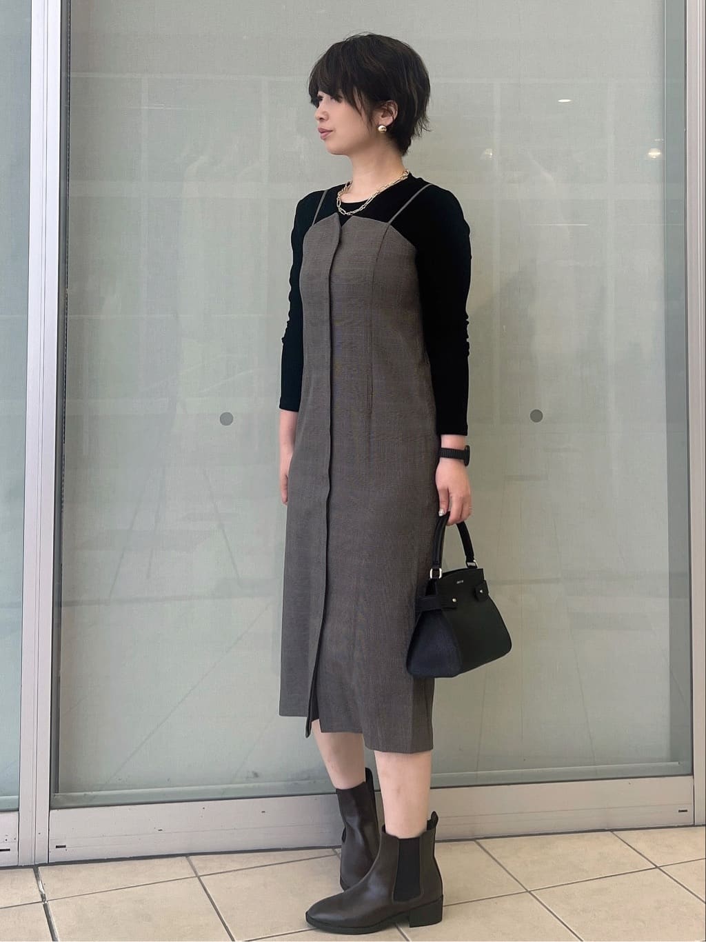 yo-koさんの「OPAQUE.CLIP｜フロッキーチュールトップス【洗濯機OK】」を使ったコーディネート
