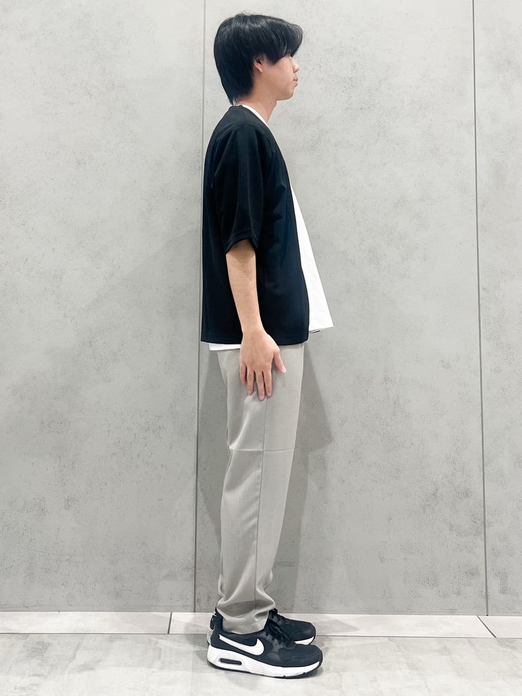 SHI-MAさんの「THE SHOP TK｜五分袖カーディガン+半袖Tシャツセットアイテム 洗濯機OK」を使ったコーディネート