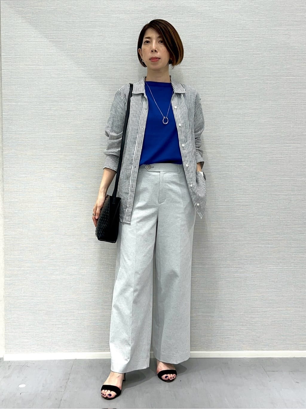 Shinakoさんの「UNTITLED｜フープトップネックレス」を使ったコーディネート