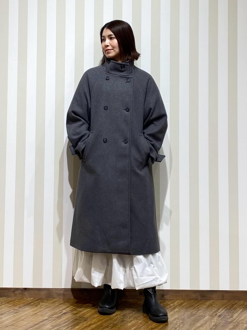 SAOさんの「SHOO･LA･RUE｜バルーンスカート」を使ったコーディネート