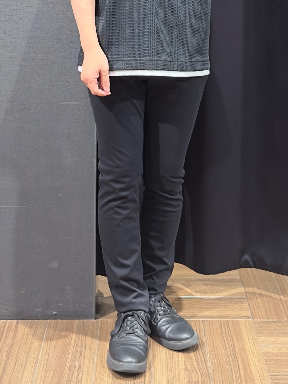 tomoyaさんの「THE SHOP TK｜ランダムワッフル半袖Tシャツ 【洗濯機ＯＫ】」を使ったコーディネート