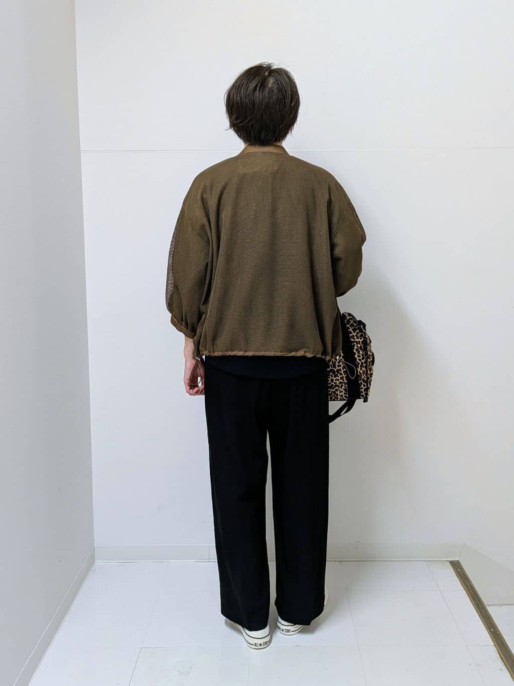 Asaさんの「Dessin｜【360度可愛い/前後2WAY/洗える】ライトコットンヘンリーカットソー」を使ったコーディネート