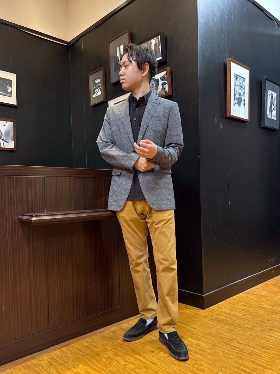 KEIさんの「TAKEO KIKUCHI｜【COOL CITY WEAR】エアートール ポロシャツ /接触冷感・通気性」を使ったコーディネート