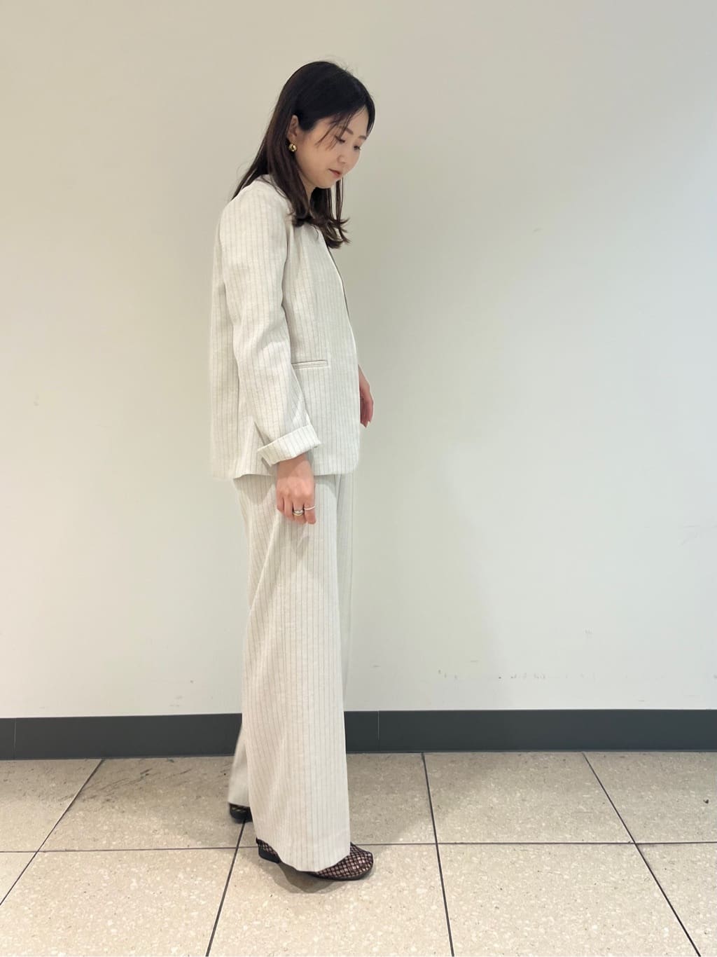 shokoさんの「INDIVI｜ラウンドショートネックレス」を使ったコーディネート
