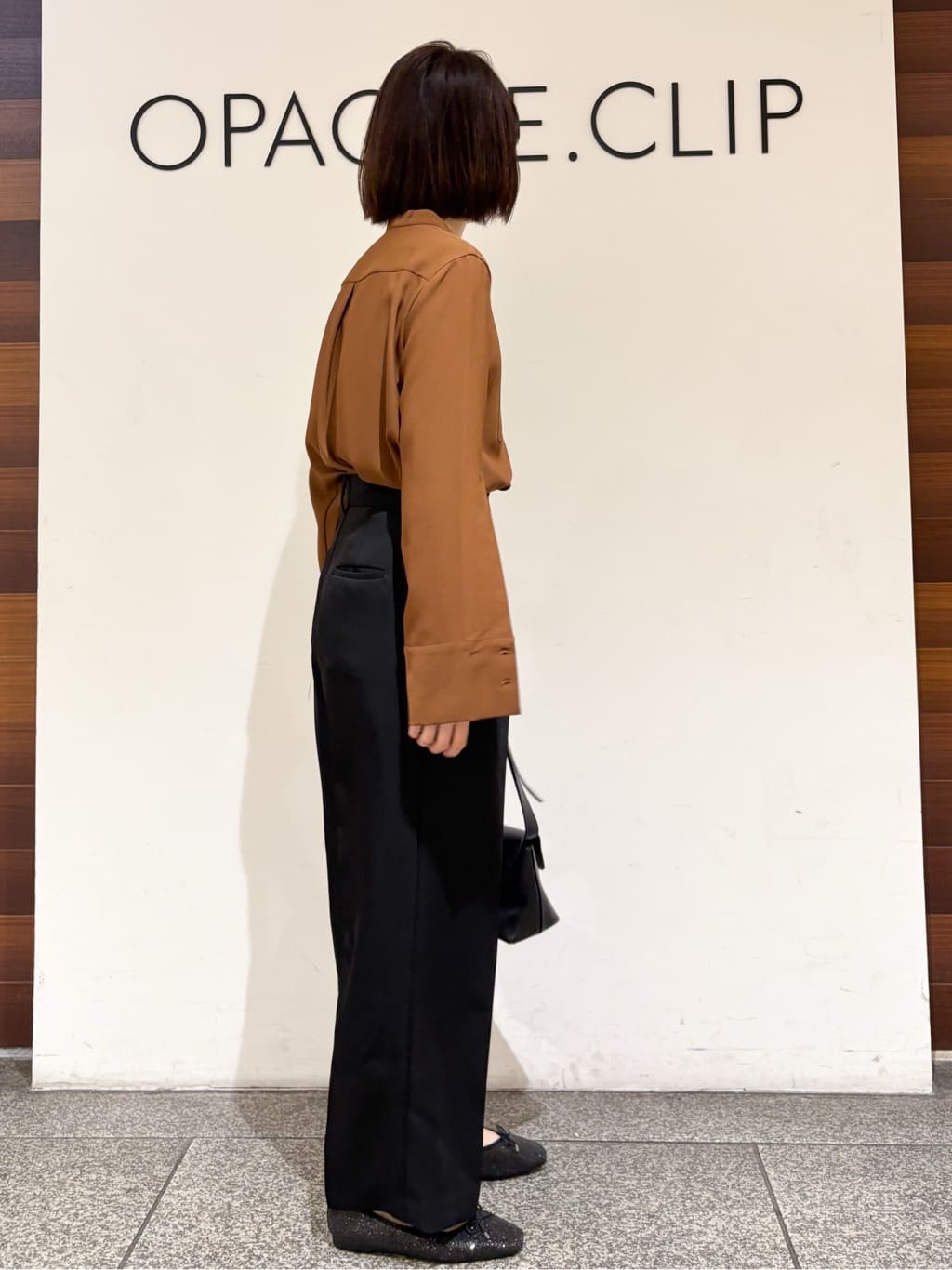 riさんの「OPAQUE.CLIP｜《美人百花掲載》名品フラットバレエシューズ」を使ったコーディネート