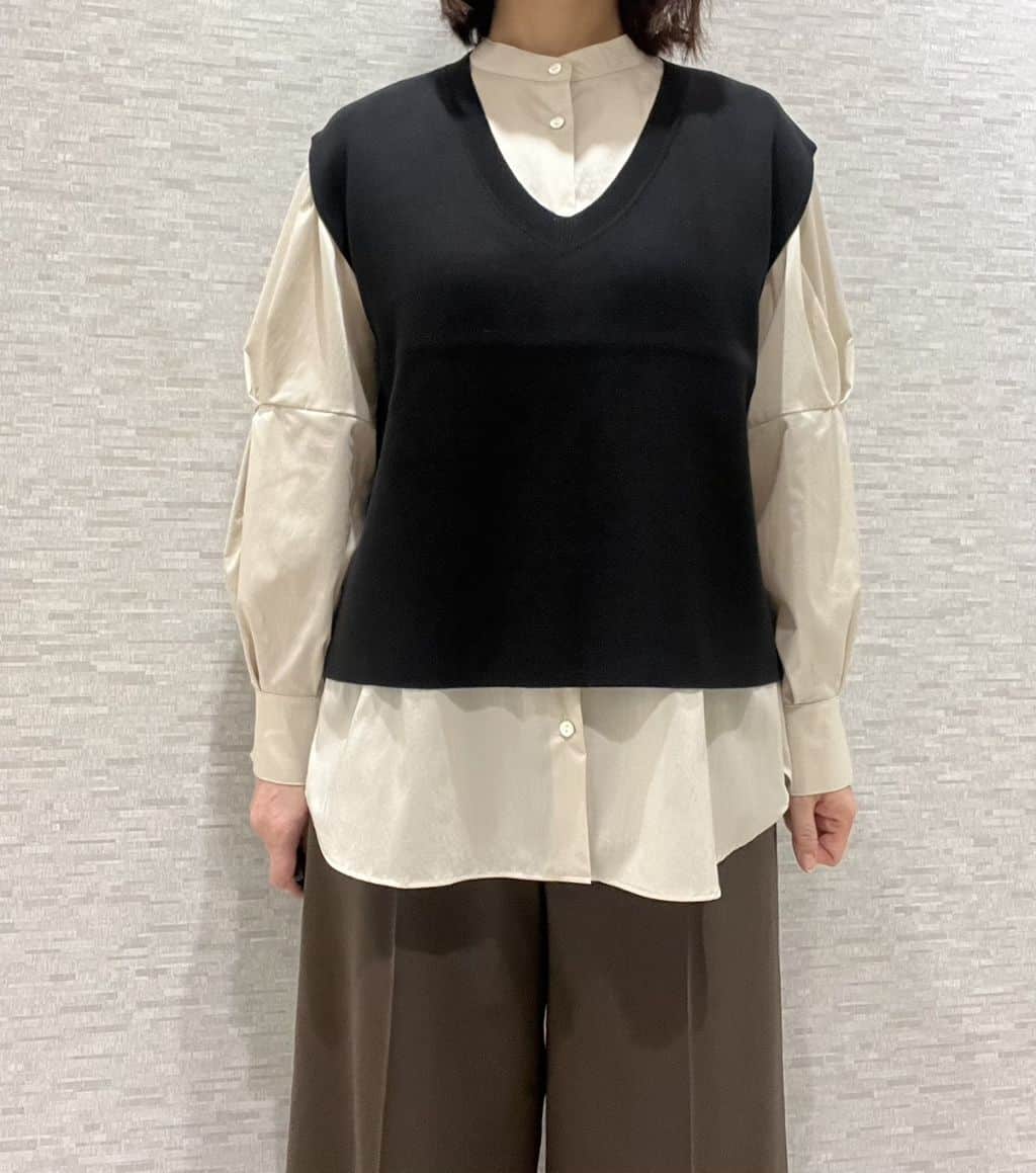 marikoさんの「Reflect｜【透けない】フルレングスワイドストレートパンツ」を使ったコーディネート