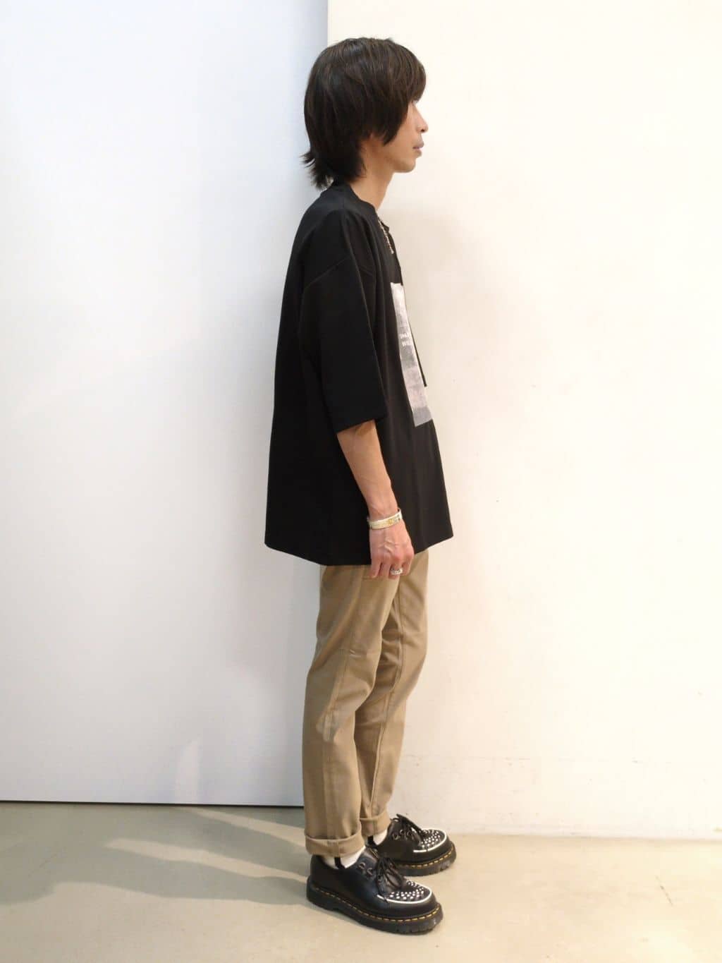 takeさんの「THE SHOP TK｜プレミアムスキニーパンツ ストレッチ+ 接触冷感／洗濯機OK」を使ったコーディネート
