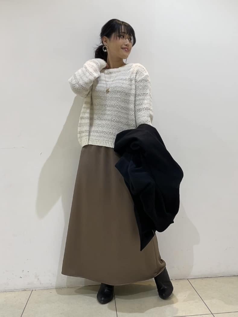 watanabeさんの「UNTITLED｜【きれいめ/スタイリッシュ】2WAYスタンドカラーロングコート」を使ったコーディネート