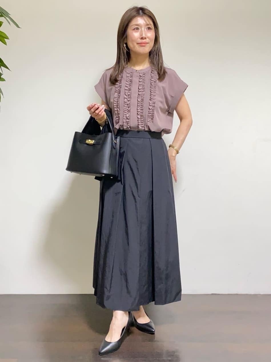tomoさんの「UNTITLED｜コットンキャミソール」を使ったコーディネート