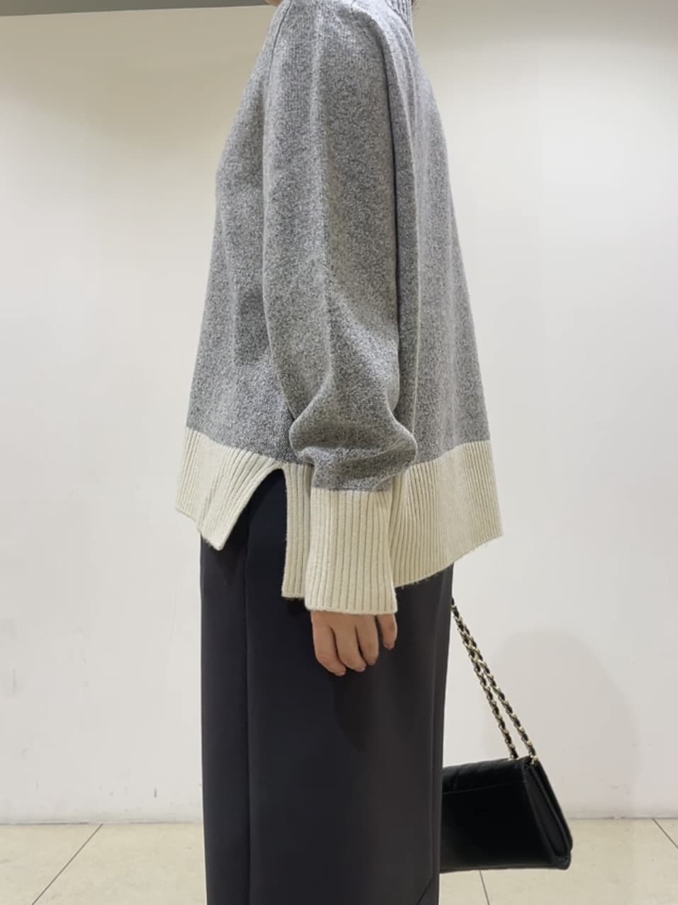 watanabeさんの「UNTITLED｜【8色展開/洗える】ウールカシミヤ ハイネックニット」を使ったコーディネート
