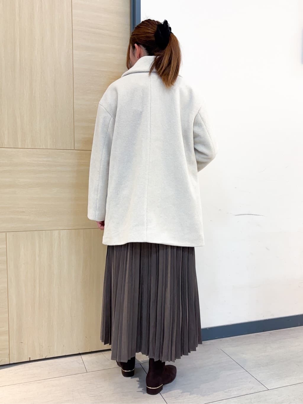 nanaさんの「grove｜ふんわりまとう、オーバーサイズテーラーコート」を使ったコーディネート