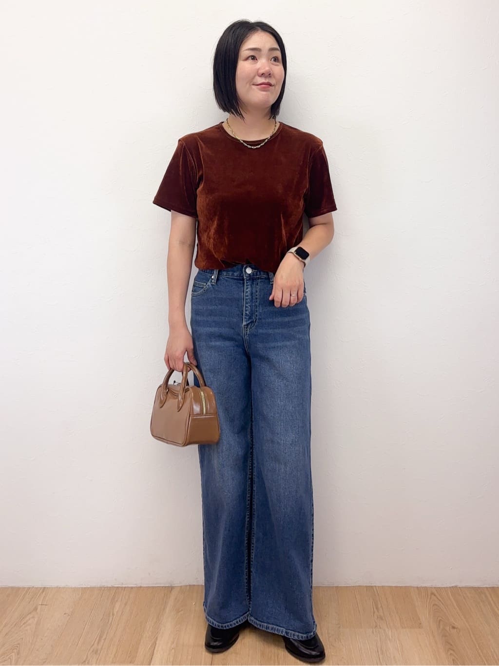 Takeさんの「OPAQUE.CLIP｜フロッキーチュールTシャツ【洗濯機洗い可】」を使ったコーディネート