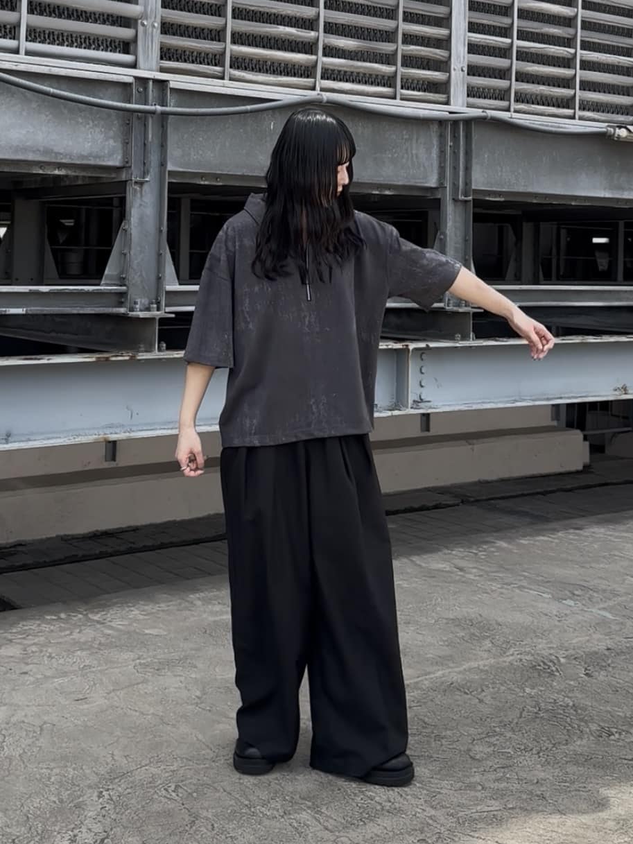 ミヅキさんの「tk.TAKEO KIKUCHI｜◆ヴィンテージライクハーフジップポロシャツ」を使ったコーディネート