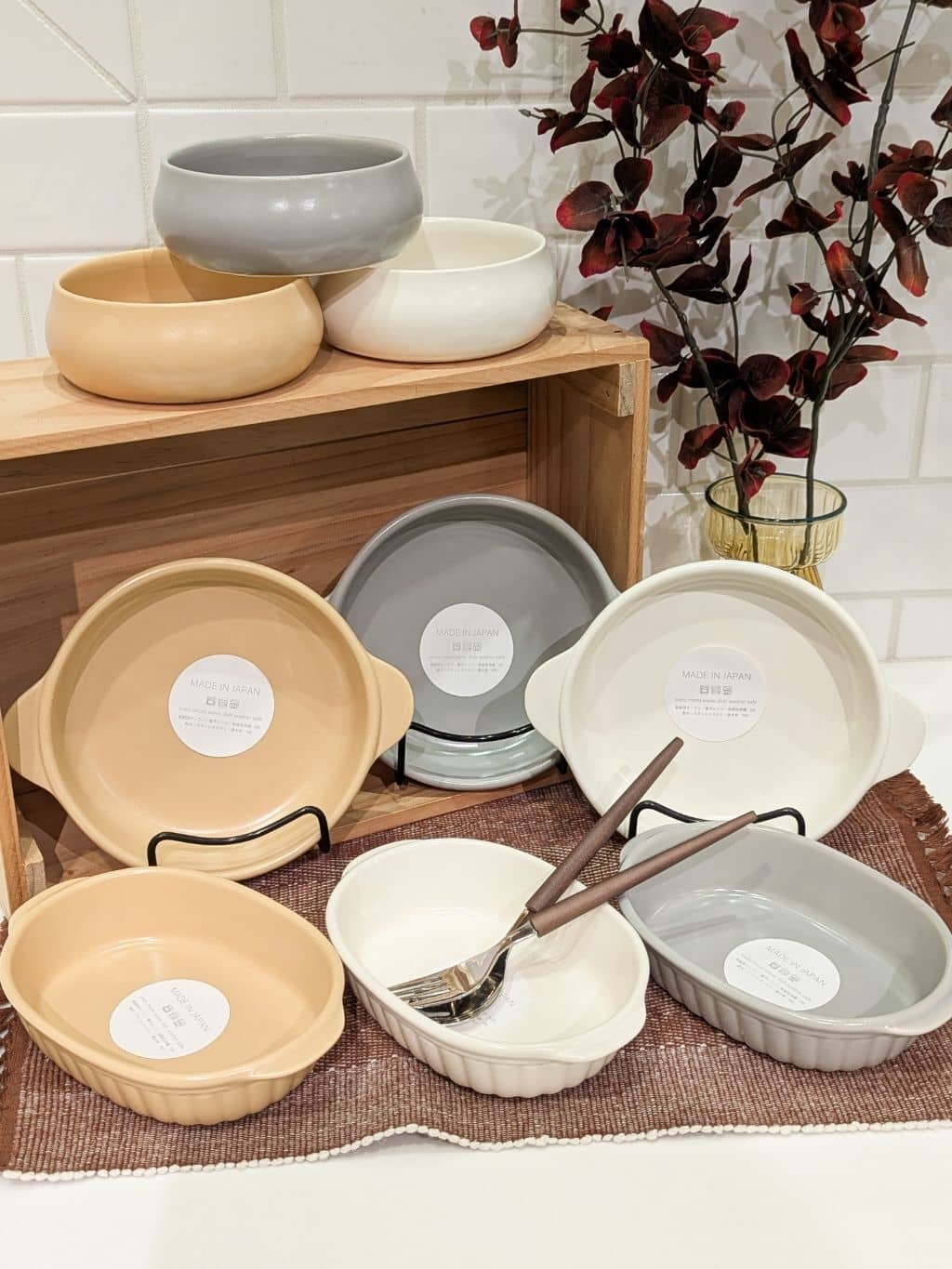 シモさんの「212 KITCHEN STORE｜KOS オーバルグラタン キャメル」を使ったコーディネート
