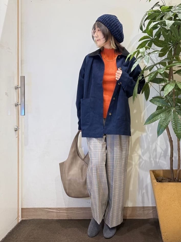 misakiさんの「SHOO･LA･RUE｜【S-LL】オーバーシルエットでこなれ感 襟コール カバーオール」を使ったコーディネート