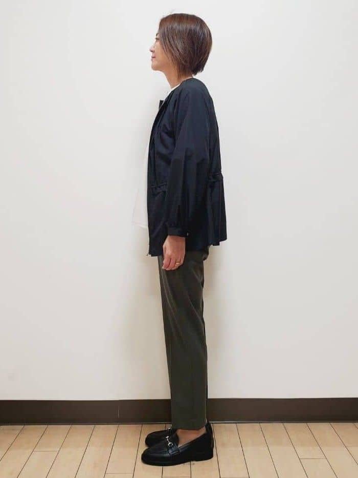 yuuさんの「Reflect｜【パンツにもスカートにも合わせやすい◎】ライティブルゾン」を使ったコーディネート