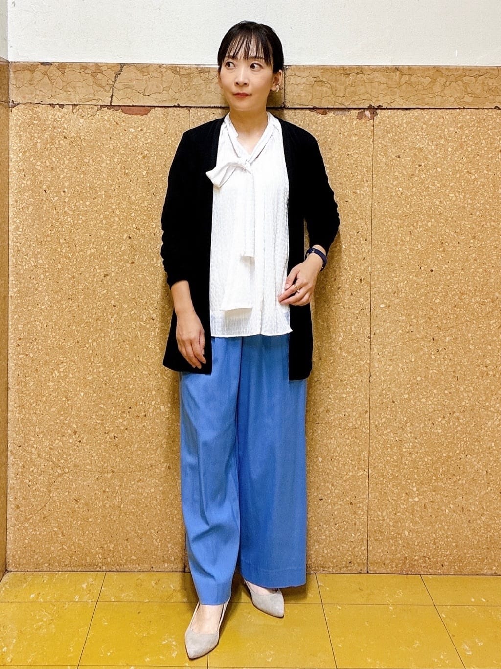 hattoriさんの「INDIVI｜【洗える／前後2WAY】インナータンクトップ」を使ったコーディネート