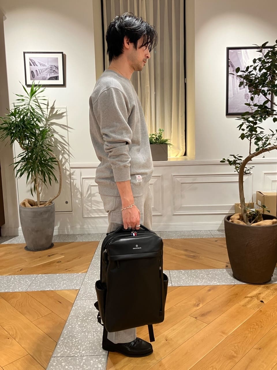 junyaさんの「DRESSTERIOR｜【撥水加工/Safari5月号掲載】ローファー」を使ったコーディネート