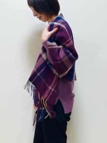 Riiさんの「Reflect｜【高身長さんに嬉しい長め丈追加！／私のパンツ／すっきり見え◎】テーパードパンツ」を使ったコーディネート