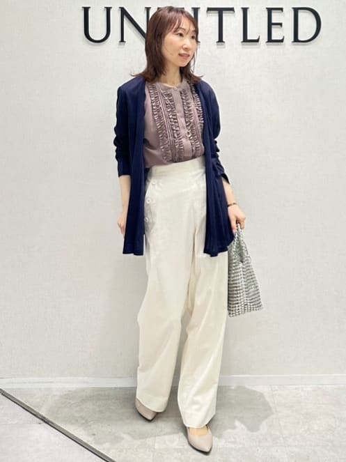 Miwaさんの「UNTITLED｜【日本製・本革】Comfit Dresser Pumps（コンフィットドレッサーパンプス）」を使ったコーディネート