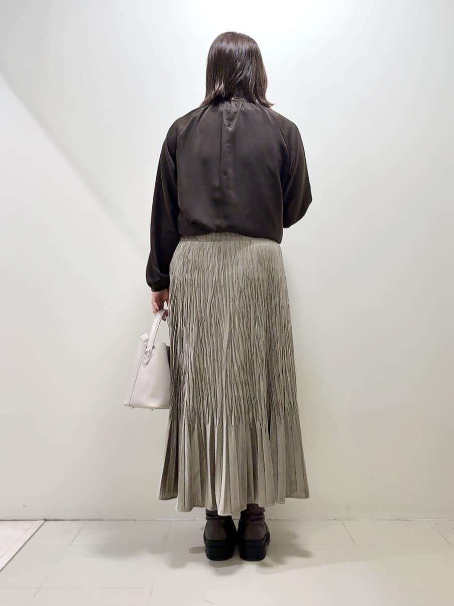 YUIさんの「UNTITLED｜【軽アウター/ミドル丈】ウールニットコーディガン」を使ったコーディネート