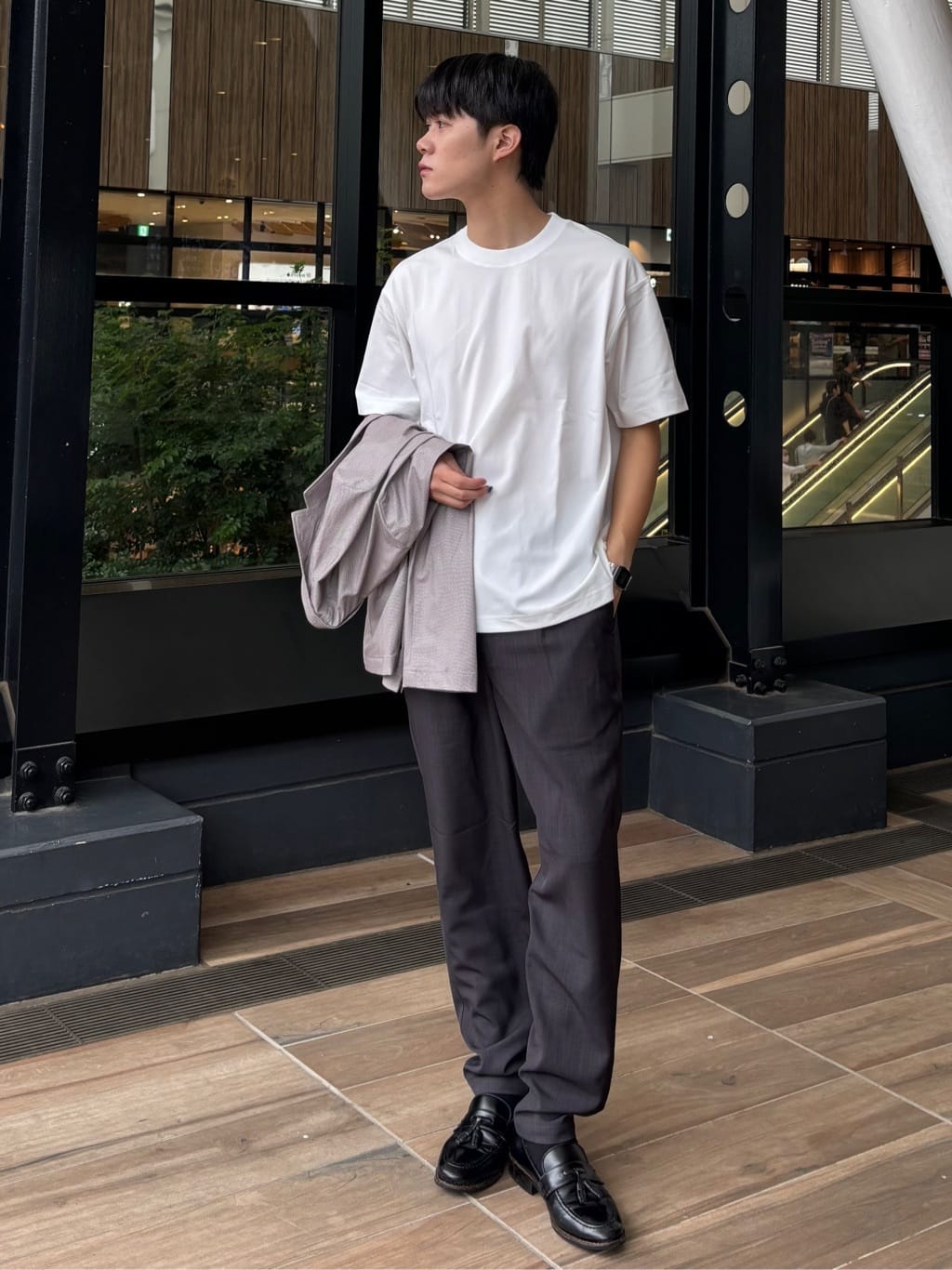 うらしーさんの「THE SHOP TK｜【ご好評につき再入荷！】PERFECTEE／パーフェクティー 接触冷感／吸水速乾／UVカット／防シワ」を使ったコーディネート
