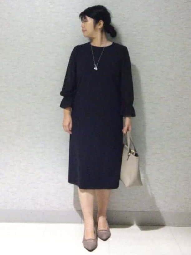 sakoさんの「Reflect｜【SS-4Lサイズ／セットアップ可】キャンディスリーブワンピース」を使ったコーディネート