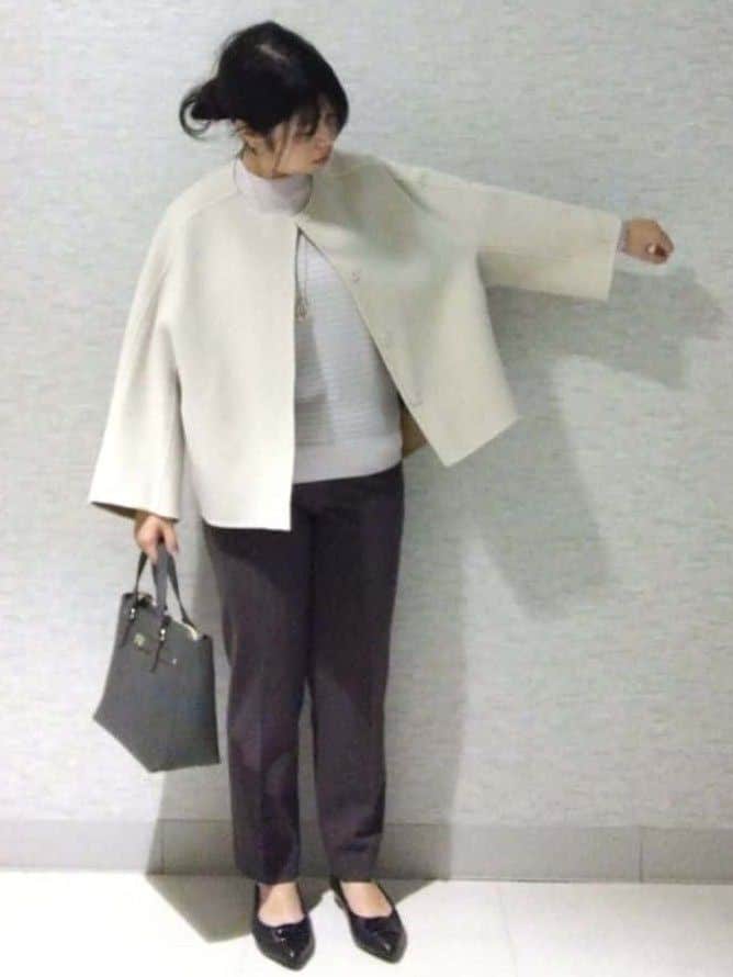 sakoさんの「Reflect｜【秋映え／ゆったり着られる◎】ドルマンシルエットニット」を使ったコーディネート