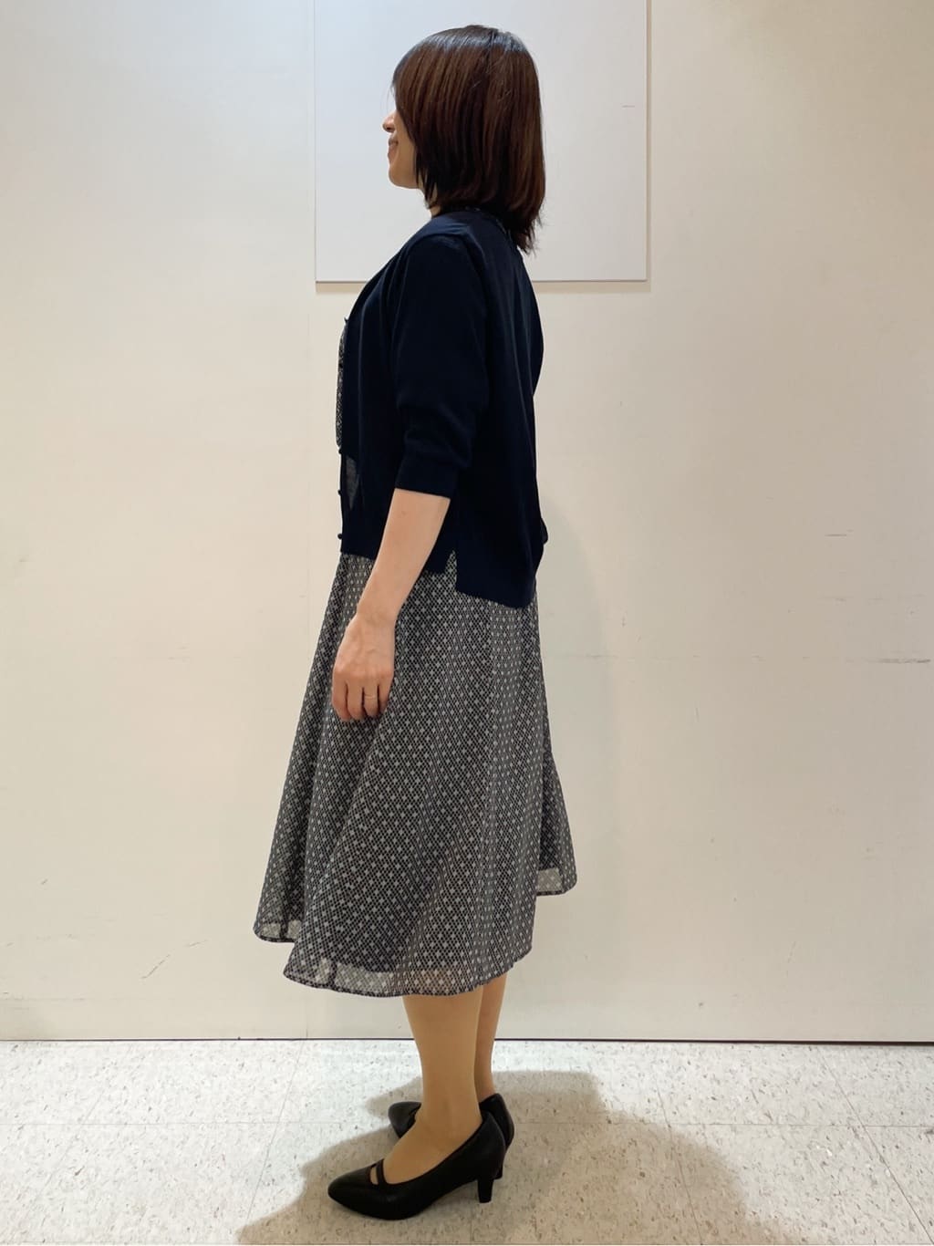 めいさんの「Reflect｜【マシンウォッシュ可／セットアップ可】コツキ柄プリントブラウス」を使ったコーディネート
