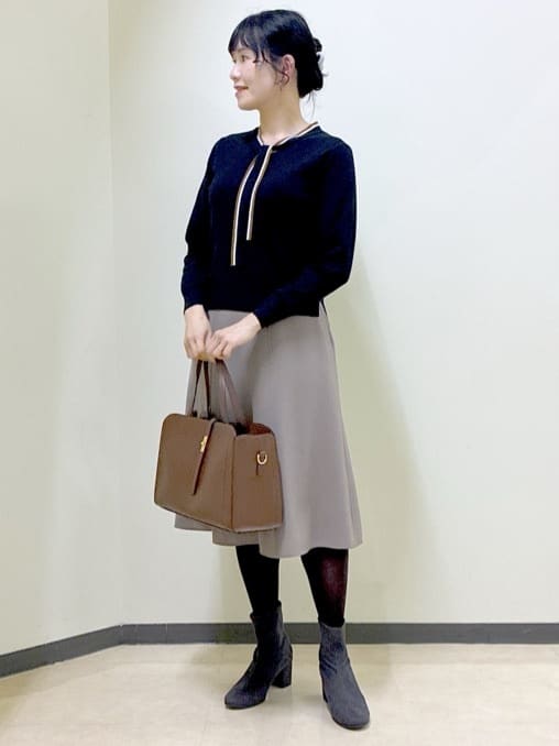  beni_gingerさんの「Reflect｜【美シルエット】ソフトマーメイドスカート」を使ったコーディネート