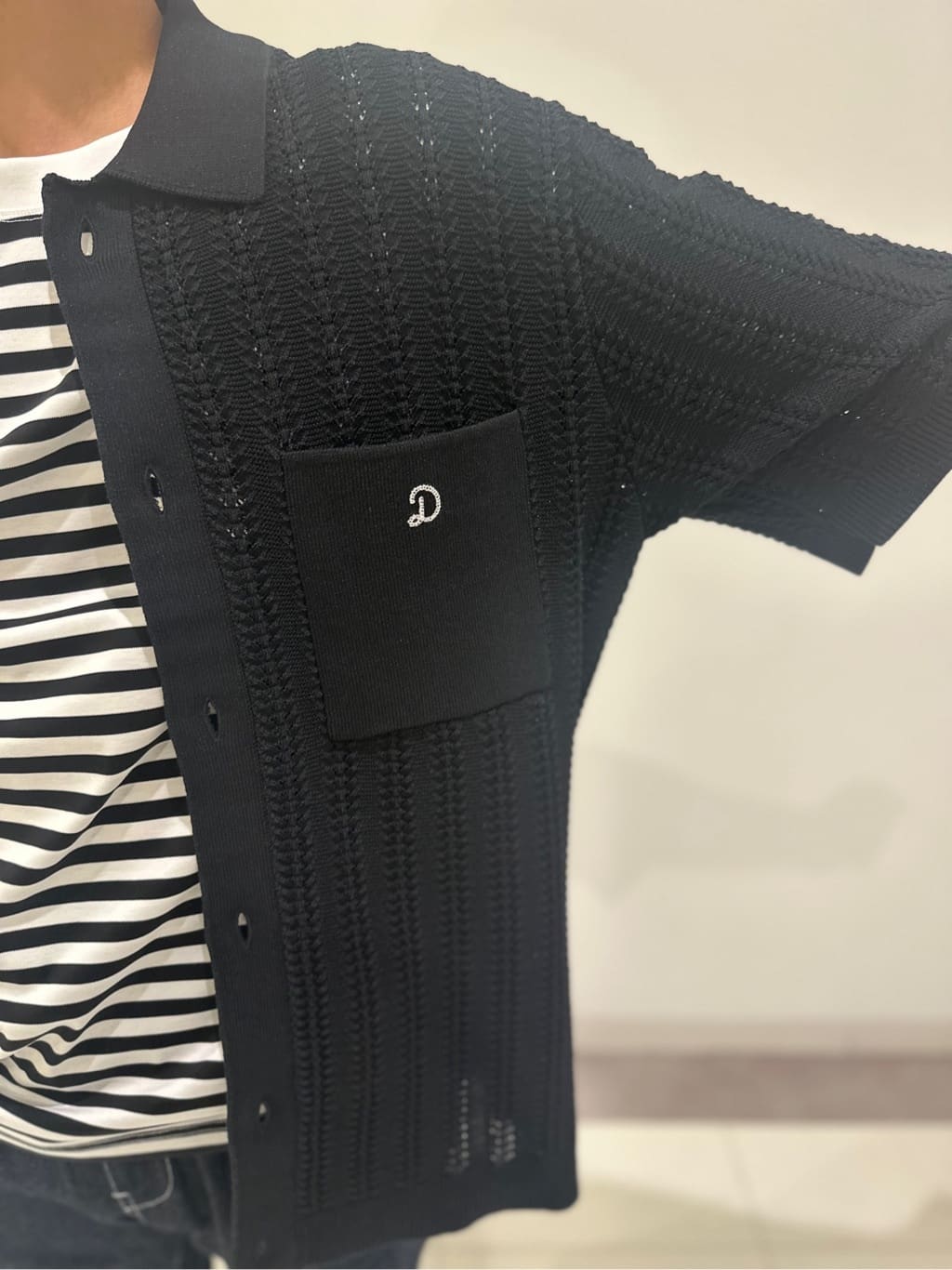 MATSUBARAさんの「DRESSTERIOR｜オーガニックコットン キューバニットシャツ」を使ったコーディネート