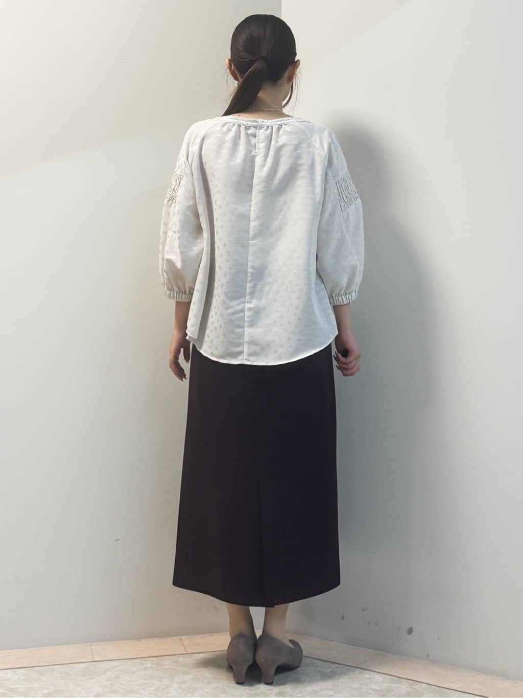 Sawaさんの「Reflect｜【パンツにもスカートにも合わせやすい◎】ライティブルゾン」を使ったコーディネート