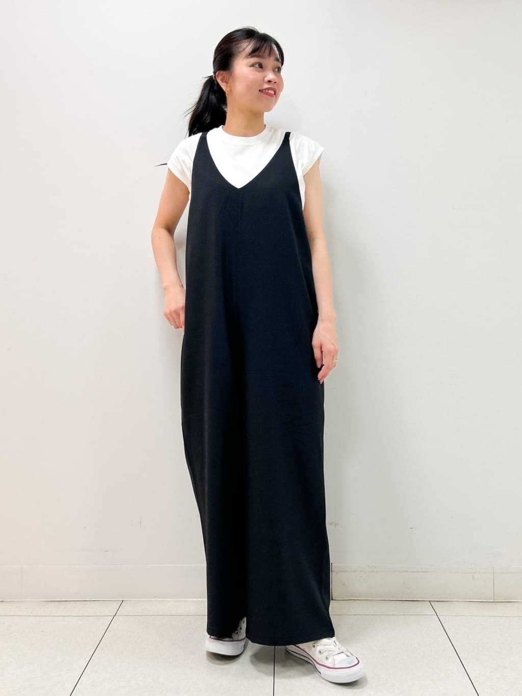 Kaiさんの「Dessin｜【洗える】オーガニックコットンフレンチスリーブ」を使ったコーディネート