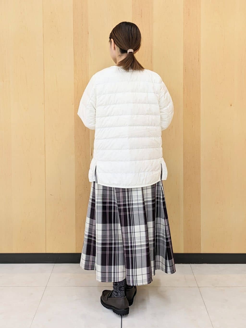 Ayakaさんの「Dessin｜【撥水・2WAY】ミュラーダウンコートミドル丈」を使ったコーディネート