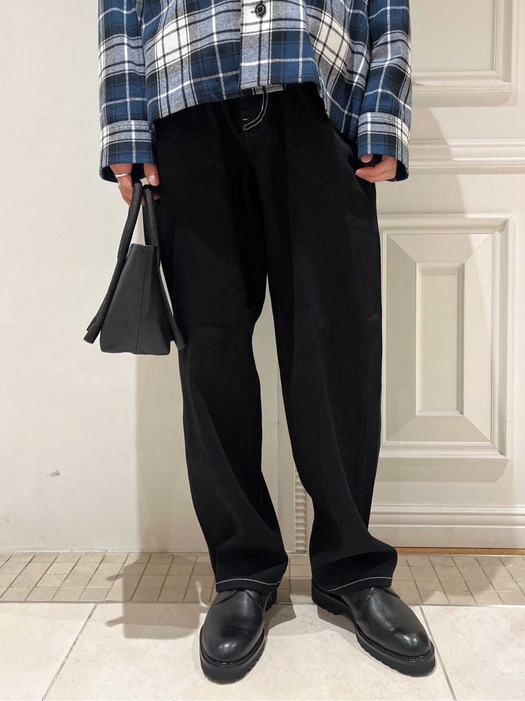 Watanabeさんの「DRESSTERIOR｜◆サスティナブル タートルニット」を使ったコーディネート