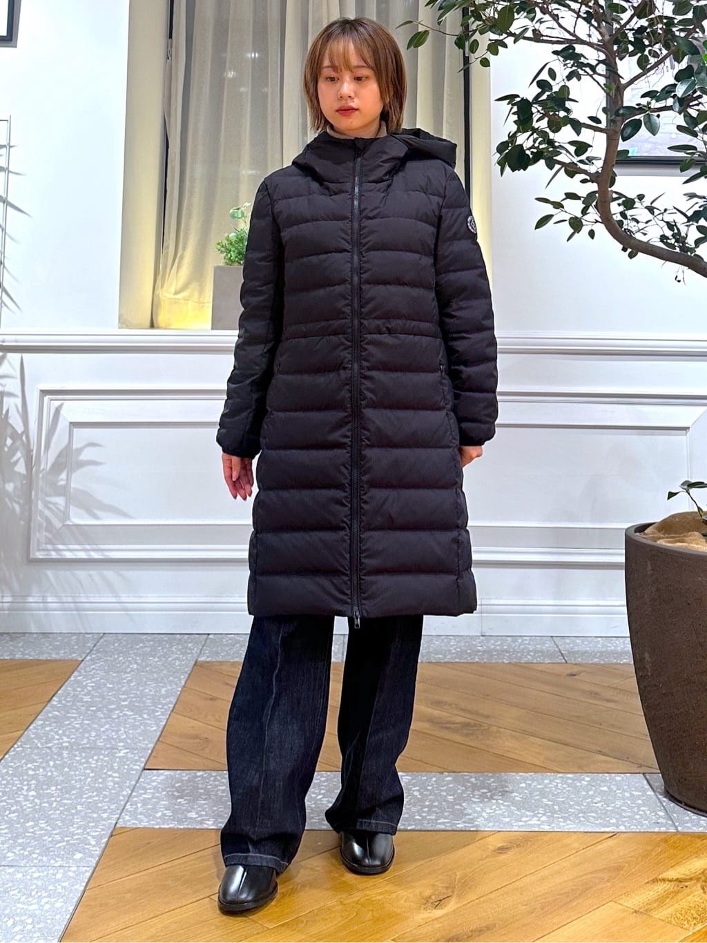 なべこさんの「DRESSTERIOR｜◆【3WAY/撥水素材/インナー付/CLASSY.12月号掲載】3WAYダウンライナーコート」を使ったコーディネート