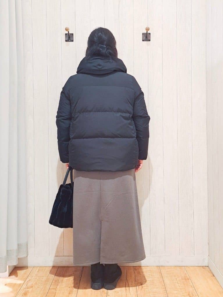 kotomiさんの「SHOO･LA･RUE｜【撥水/洗える】ショートフーディーダウン」を使ったコーディネート